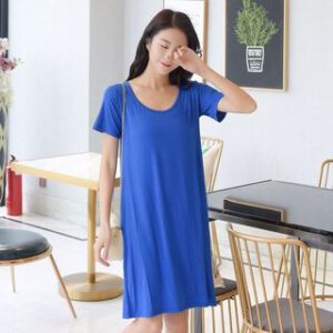 Short-Sleeve Mini T-Shirt Dress