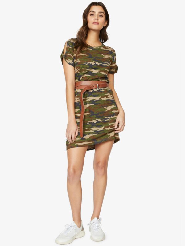 So Twisted T-Shirt Dress Little Hero Camo / L