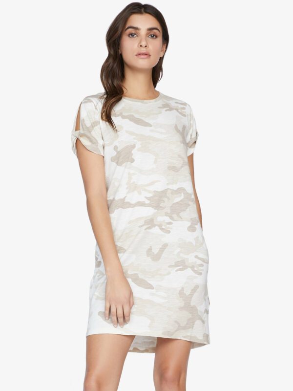 So Twisted T-Shirt Dress Sand Dune Camo (FINAL SALE) / L