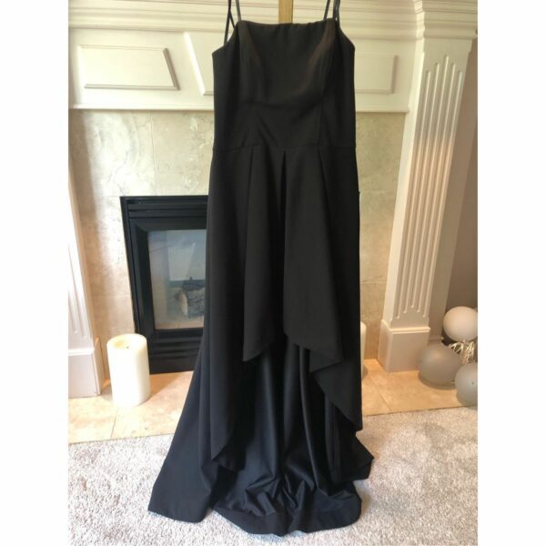 Speechless Women'S Black Strapless Elegant High-Low Dress Si, Women's (Size 2XL)