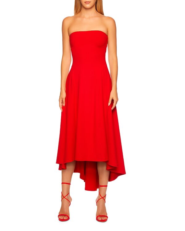 Susana Monaco Strapless High Low Dress