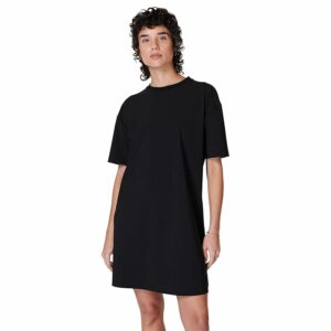 Sweaty Betty Explorer T-Shirt Mini Dress (Black) Women's Dress