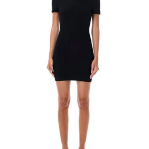 T By Alexander Wang Mock Neck T-Shirt Dress