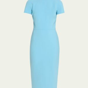 T-Shirt Sheath Dress with Back Zipper