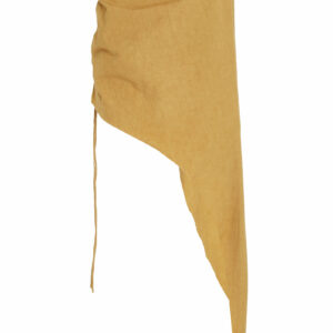 TG Botanical - Vesta Asymmetrical Cotton-Blend Skirt - Yellow - L - Moda Operandi