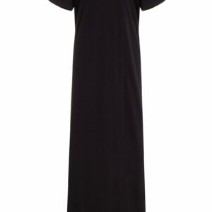 The Frankie Shop - Maya Stretch-Cotton Maxi T-Shirt Dress - Black - L - Moda Operandi