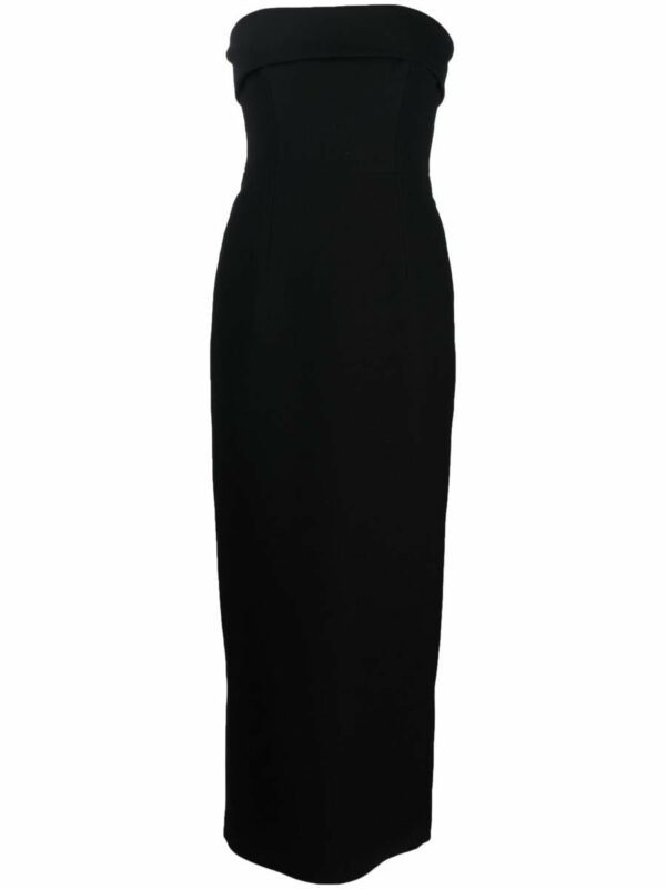 The New Arrivals By Ilkyaz Ozel Strapless Evening Gown Long Dress