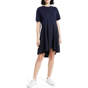 Theory Tiered T-Shirt Dress in Concord at Nordstrom Rack, Size Large