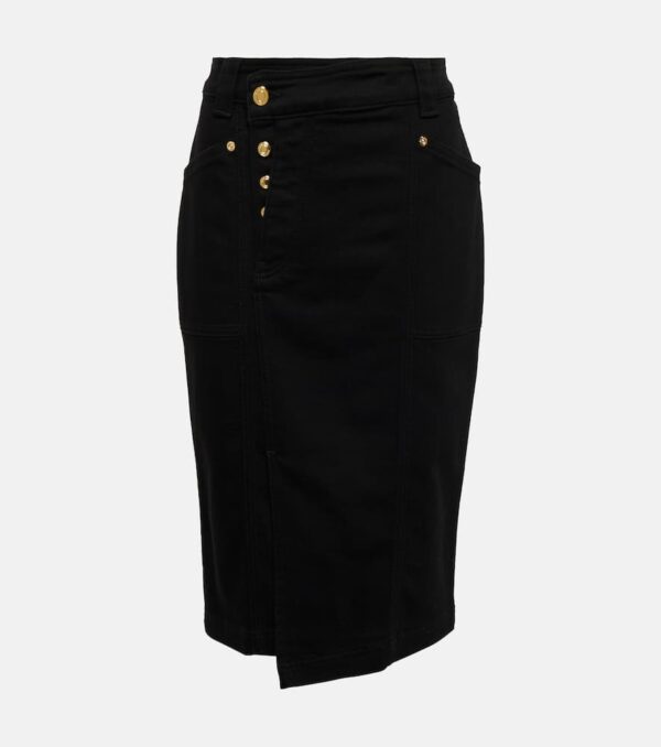 Tom Ford Asymmetrical cotton skirt