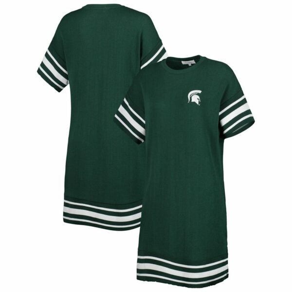 Touch Michigan State Spartans Cascade T-Shirt Dress Green, Large - NCAA Women's at Academy Sports