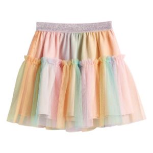 Tucker + Tate Kids' Rainbow Tulle Tutu Skirt in Pink Fandango Multi at Nordstrom, Size 2