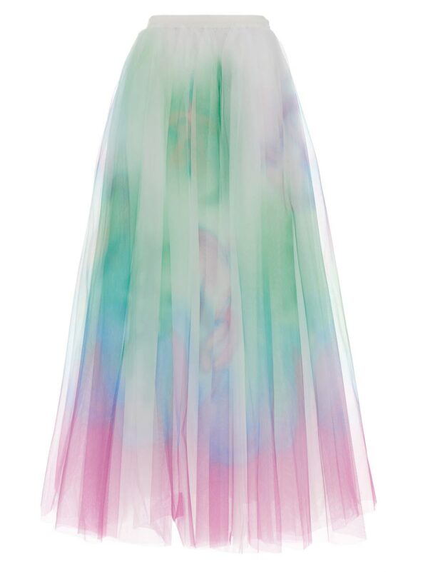 Twinset Multicolor Tulle Skirt