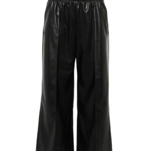 Velvet Nica faux leather culottes