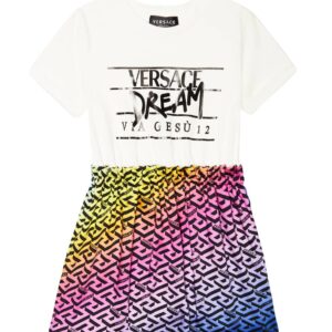 Versace Kids Printed T-shirt dress