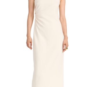 Vince Strapless Draped Dress Off White 2