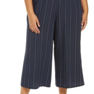 Vince Variegated Stripe Culottes in Coastal at Nordstrom Rack, Size 1X