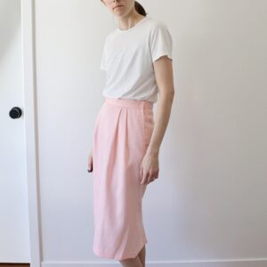 Vintage Pink Tulip Skirt