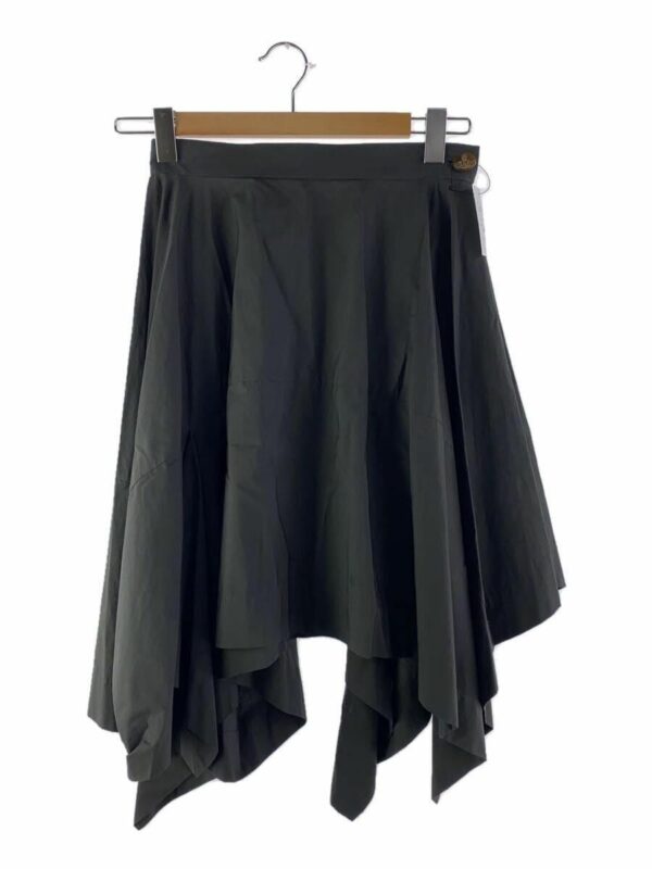 Vivienne Westwood Asymmetrical Skirt in Grey, Women's (Size 26)