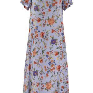 Weekend Max Mara Revere - Printed Silk T-Shirt Dress