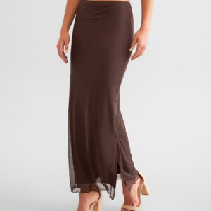 Willow & Root Mesh Maxi Skirt