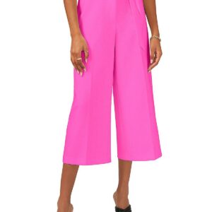 Womens Belted High Rise Culottes