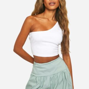 Womens Bengaline Bubble Puffball Mini Skirt - Green - 12, Green