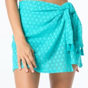 Women's Coco Contours Pacific Sarong Swim Skirt, X-Large