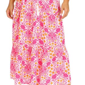 Women's Floral Maxi Skirt