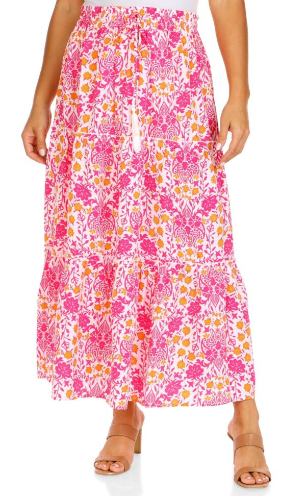 Women's Floral Maxi Skirt