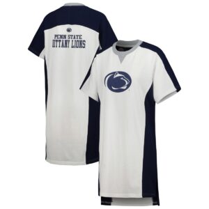 Women's G-iii 4Her by Carl Banks White Penn State Nittany Lions Home Run T-shirt Dress - White