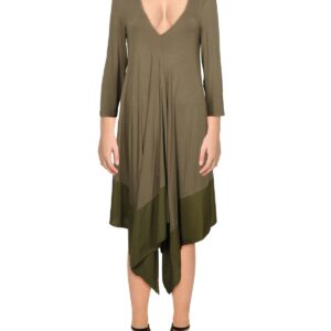 Womens Knit Maxi T-Shirt Dress