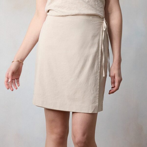 Women's LC Lauren Conrad Sarong Wrap Mini Skirt, Size: XL, Beige