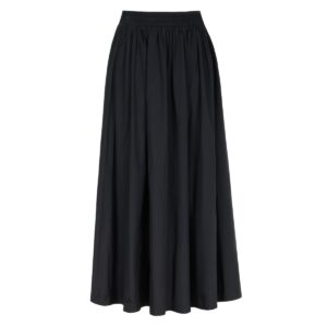 Women's Pull-On Maxi Skirt - Black