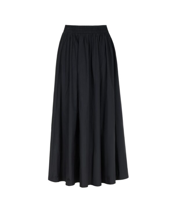 Women's Pull-On Maxi Skirt - Black