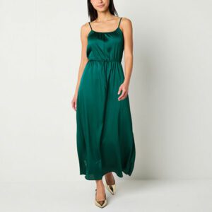 Worthington Sleeveless Slip Dress, X-large, Green