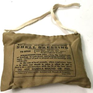 Wwii Us British First Aid Shell Field Dressing Bandage