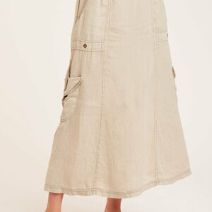 XCVI Francine Maxi Skirt in Beige