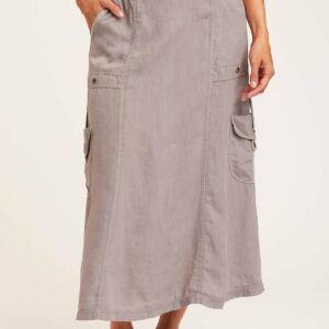 XCVI Francine Maxi Skirt in Grey