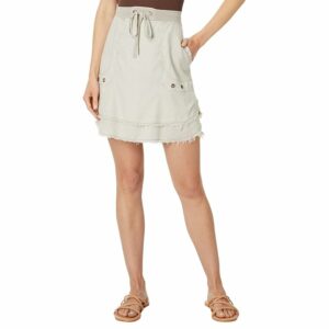 XCVI Hargen Tiered Skirt (Whitecap) Women's Skirt