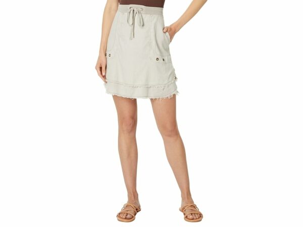 XCVI Hargen Tiered Skirt (Whitecap) Women's Skirt