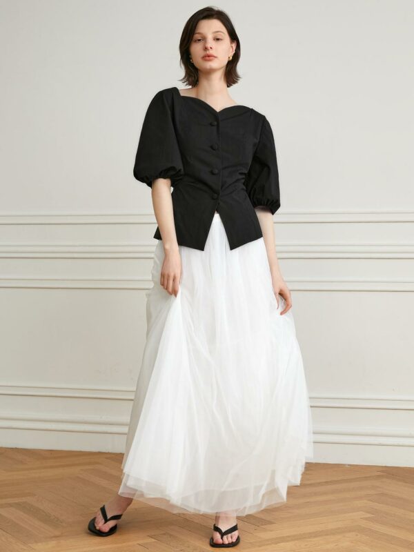 YY Versatile A-Line Tulle Skirt