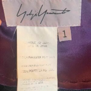 Yohji Yamamoto 02Ss Purple Morph Lace-Up Culottes, Women's (Size 25)