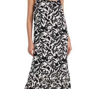 Z Supply Cocktail Hour Leaf Dress Black XL