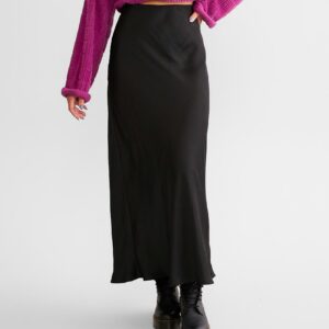 Z Supply Europa Satin Maxi Skirt