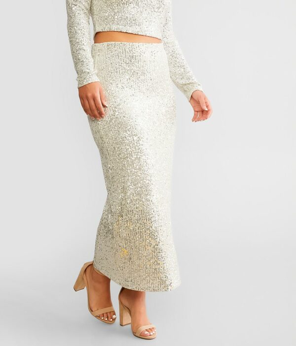 Z Supply Saturn Sequin Maxi Skirt