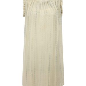 Zadig & Voltaire Zadig & Voltaire Deluxe Cream Silk Tie-Dye Mini Dress