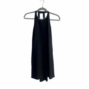 Zara Lightweight Sleeveless Shift Mini Dress Halter M Black, Women's (Size Medium)