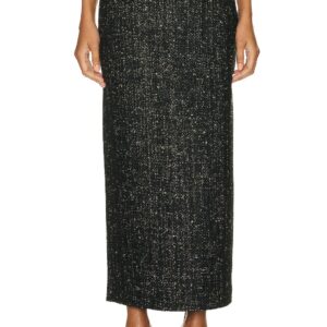 Zeynep Arcay Midi Skirt in Black