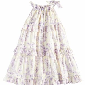 Zimmermann Kids Halliday Swing floral cotton dress