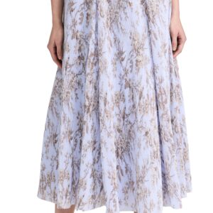 Zimmermann Pleated Midi Skirt Blue Mockingbird 3